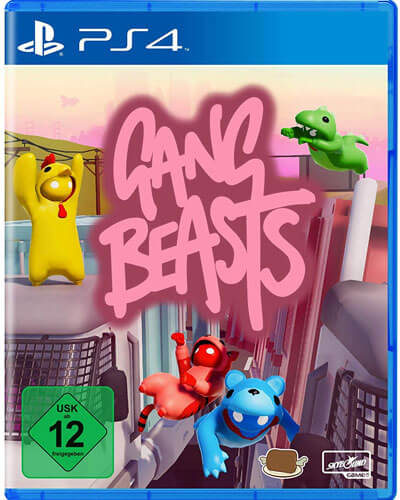 Gang Beasts box art for Playstation 4